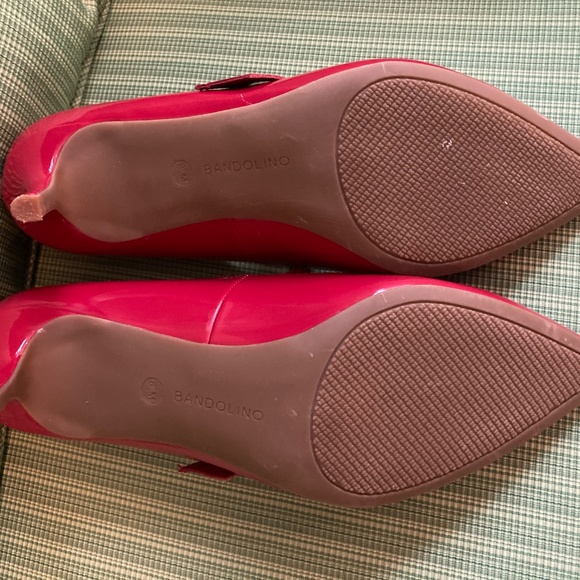 NIB Red Patent "Medley" Heels from Bandolino - Picture 3 of 3